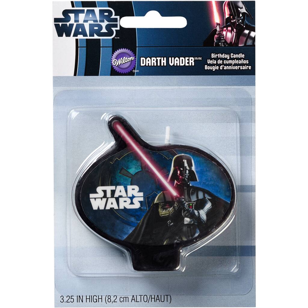 Buy The Wilton Darth Vader Star Wars Candle At Michaels Buy The Wilton Darth Vader Star Wars Candle At Michaels